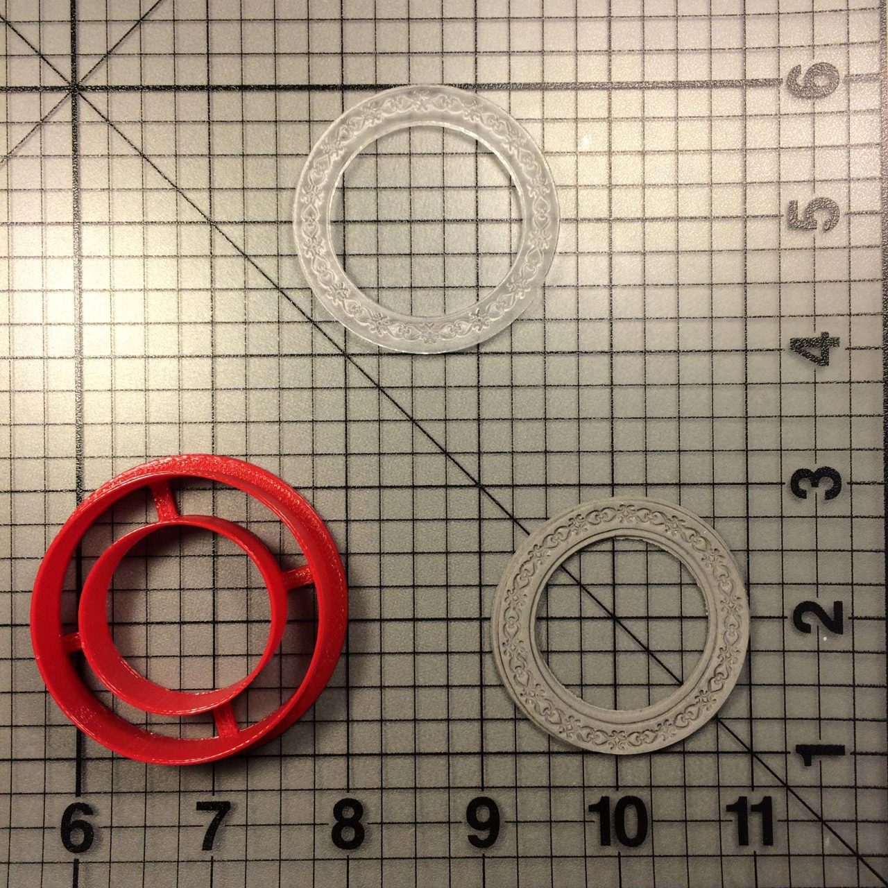 Border 107 Cookie Cutter and Stamp (imprinted 1)