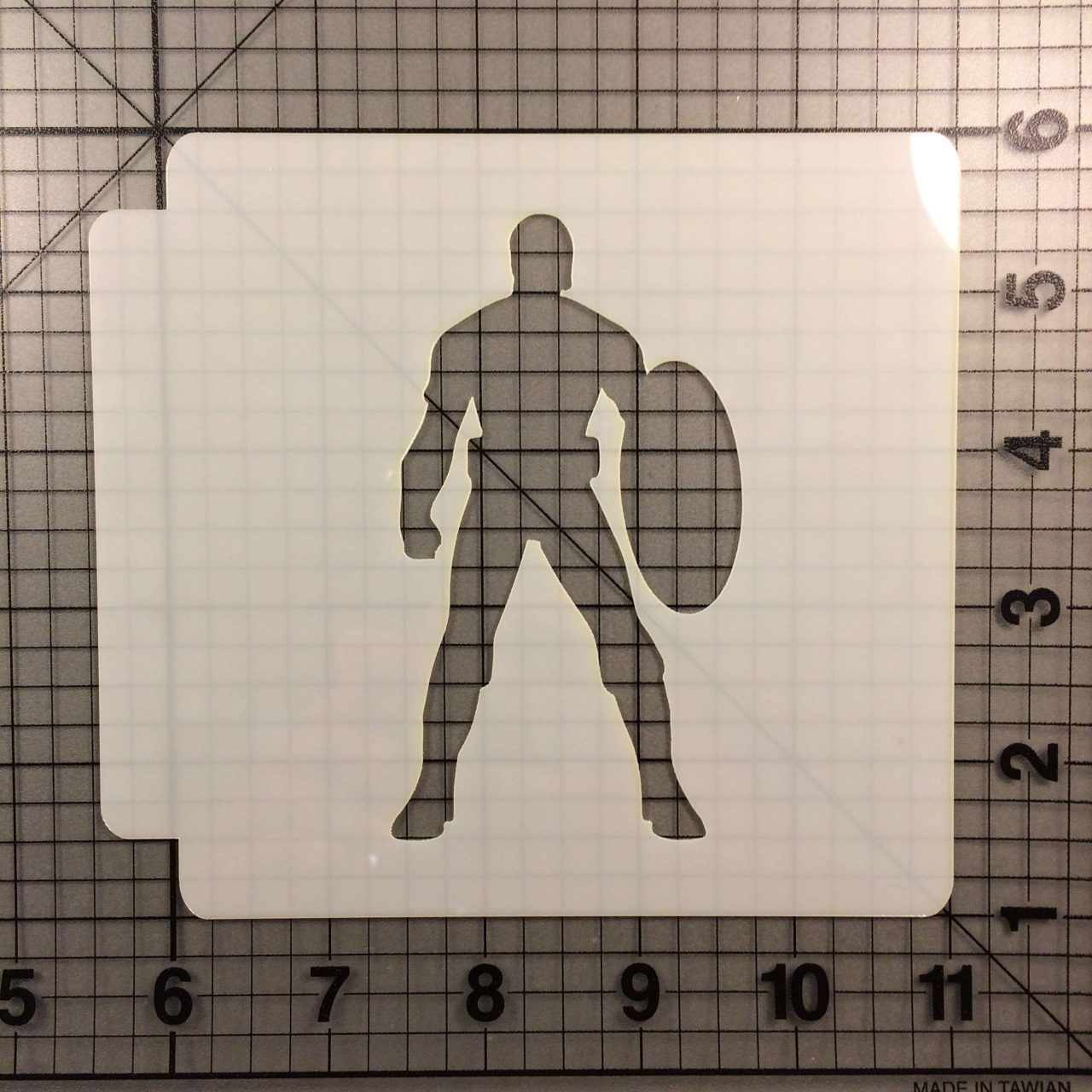 Captain America Stencil 101