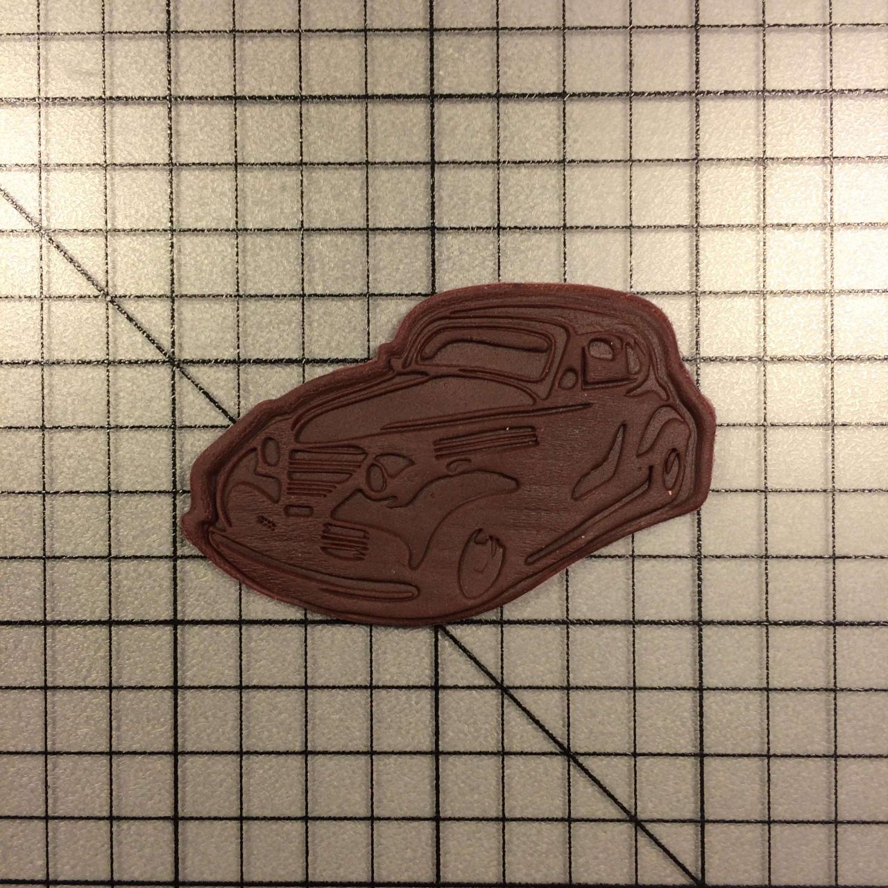 Car 102 Cookie Cutter and Stamp (embossed 2)