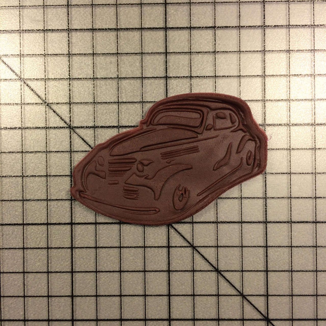 Car 102 Cookie Cutter and Stamp (imprinted 2)
