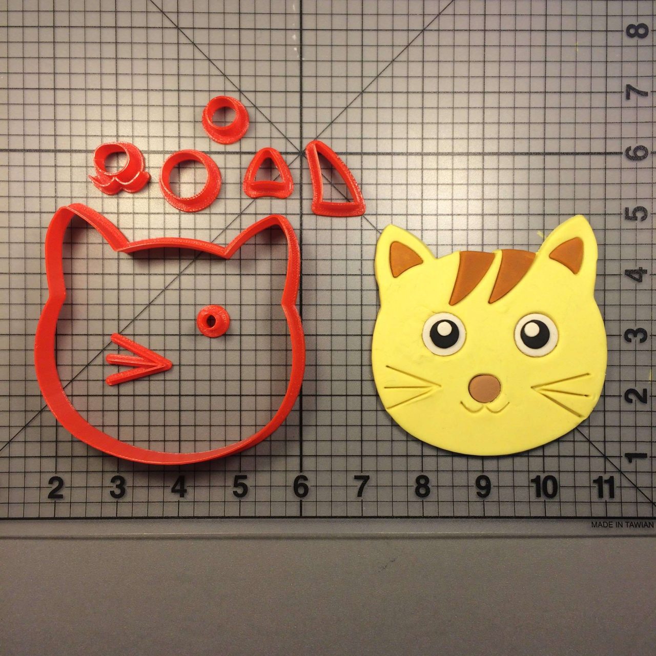 Cat Face 101 Cookie Cutter Set