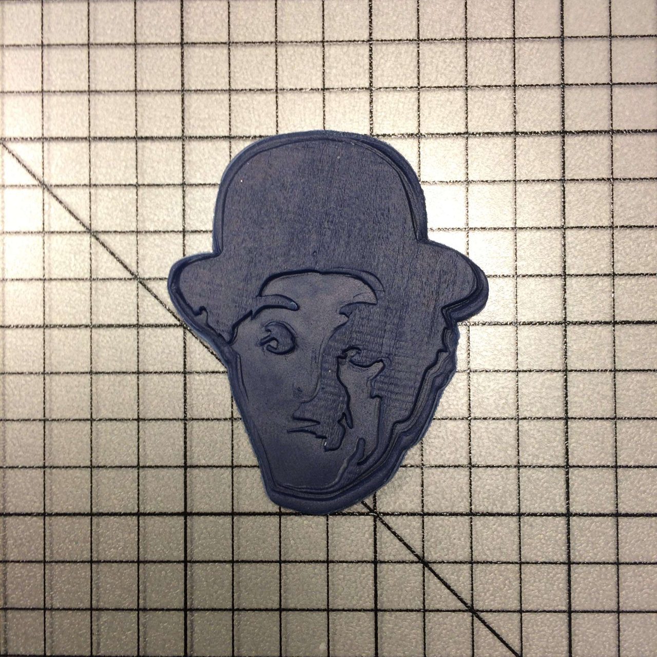 Charlie Chaplin 100 Cookie Cutter and Stamp (1)