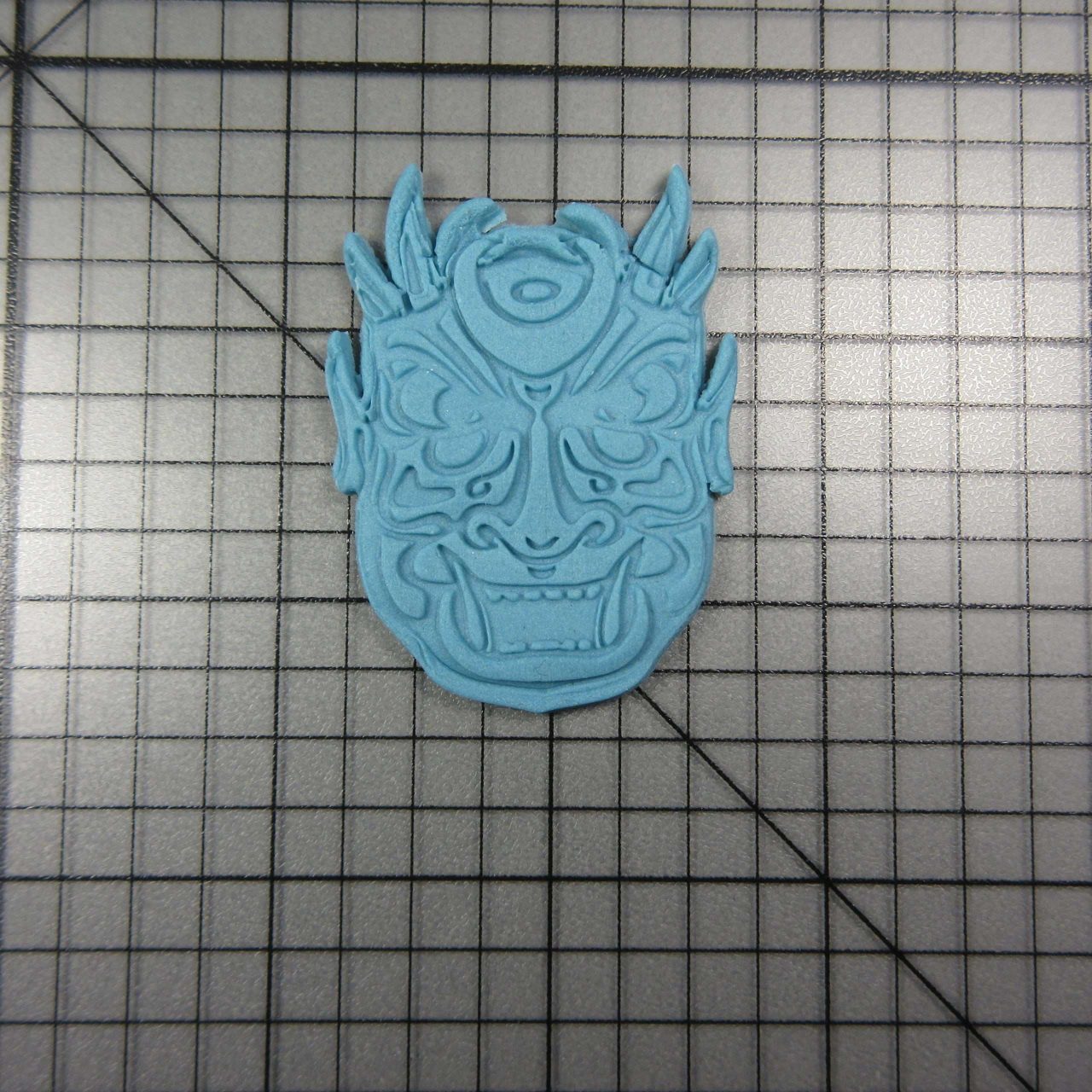 Culture Mask 101 Cookie Cutter and Stamp (embossed 1)