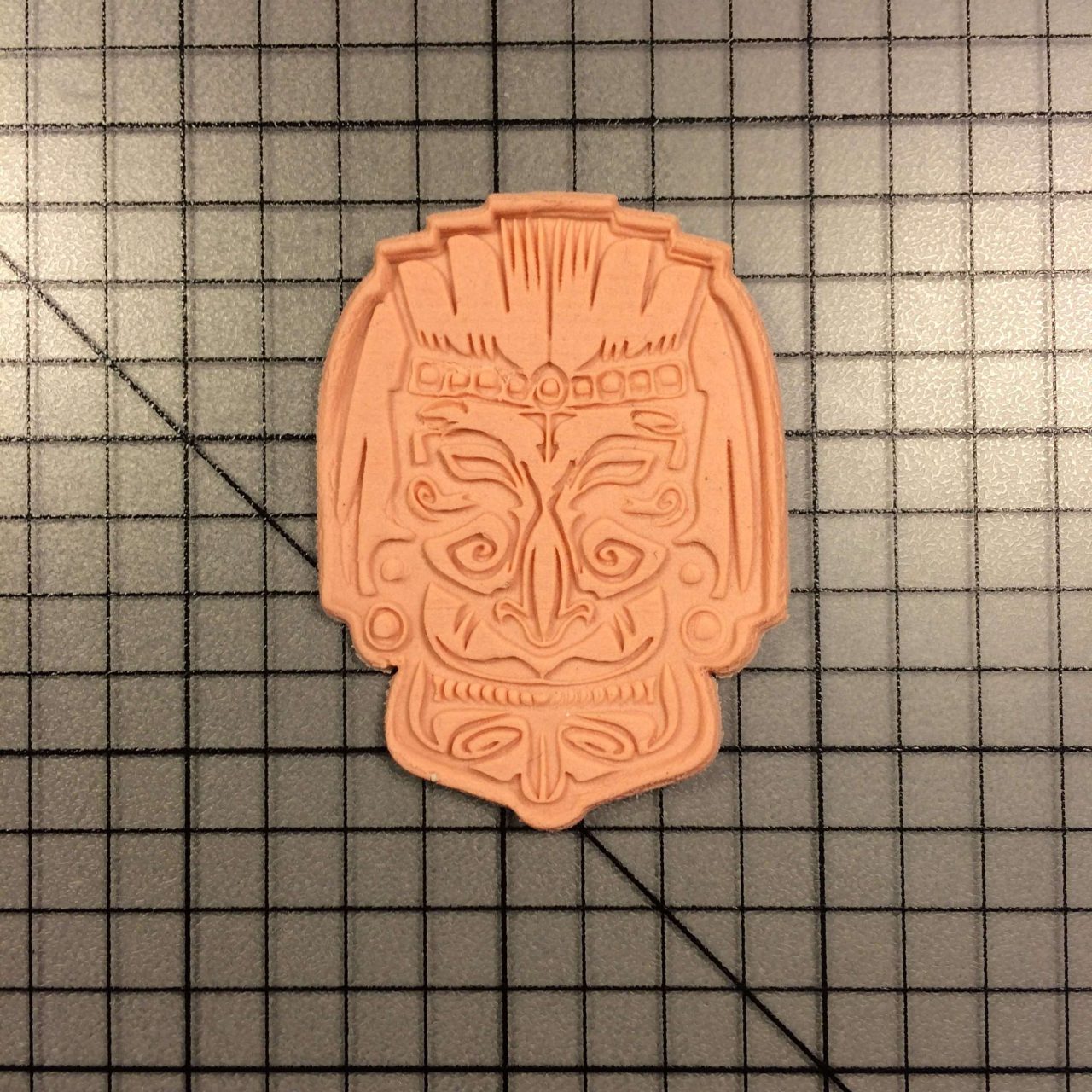 Culture Mask 102 Cookie Cutter and Stamp (embossed 1)