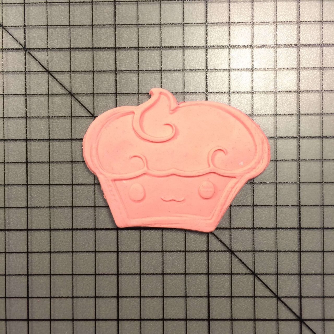 Cupcake 100 Cookie Cutter and Stamp (imprinted 2)