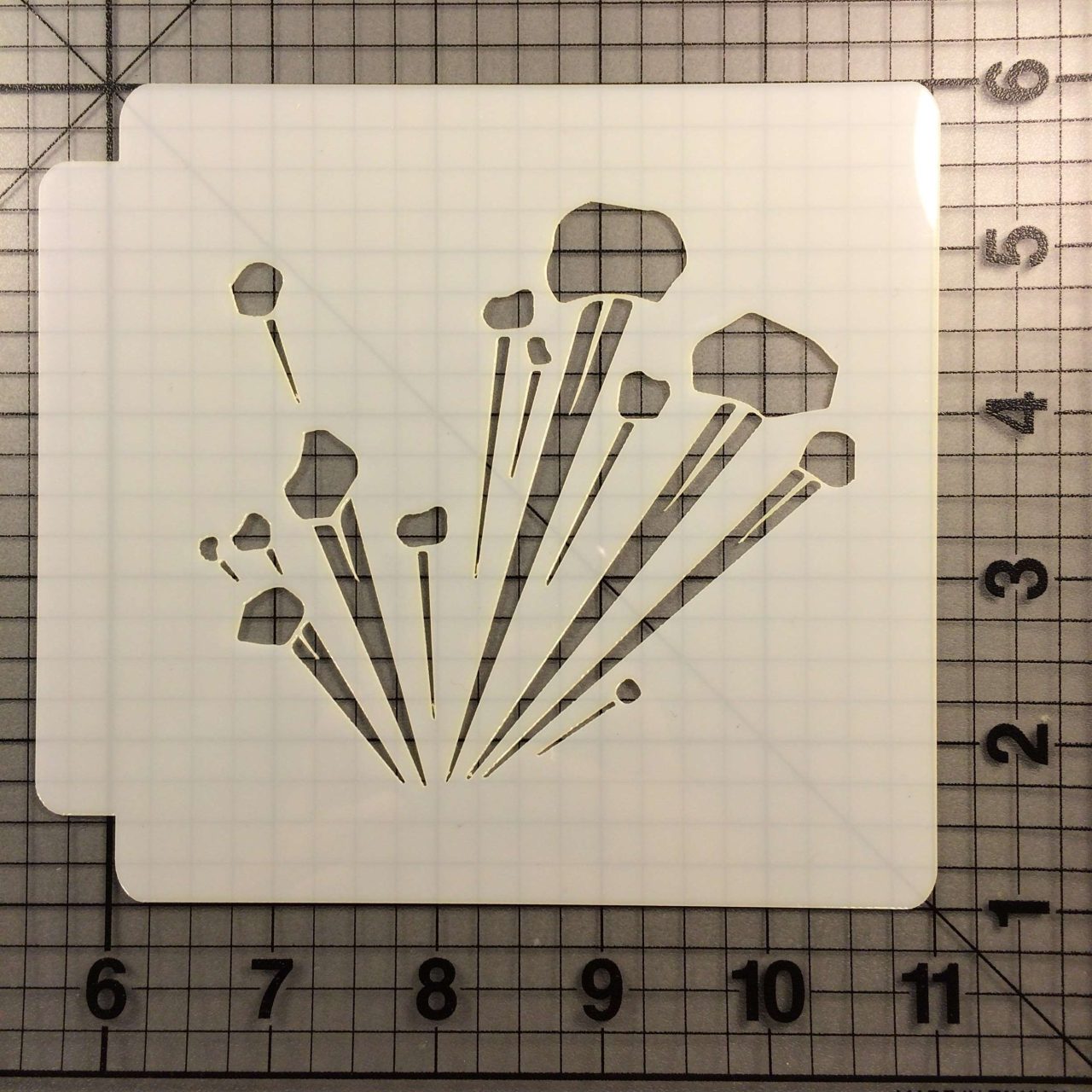 Debris Stencil 100