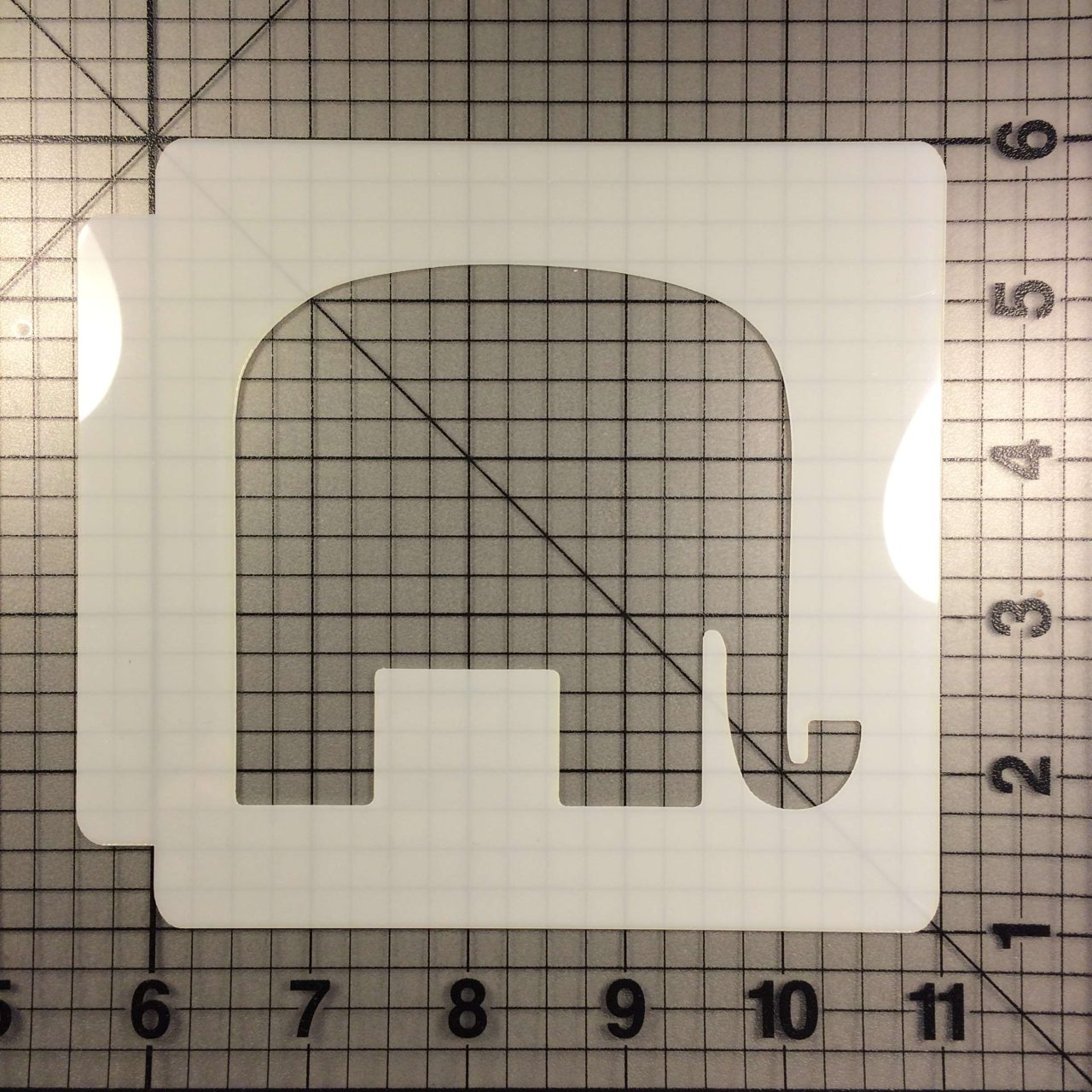 Elephant Stencil 103