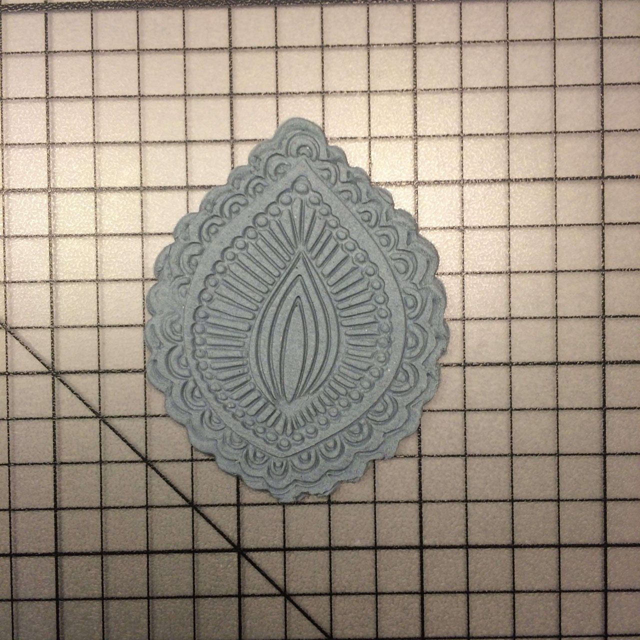 Flower 102 Cookie Cutter and Stamp (embossed 1)