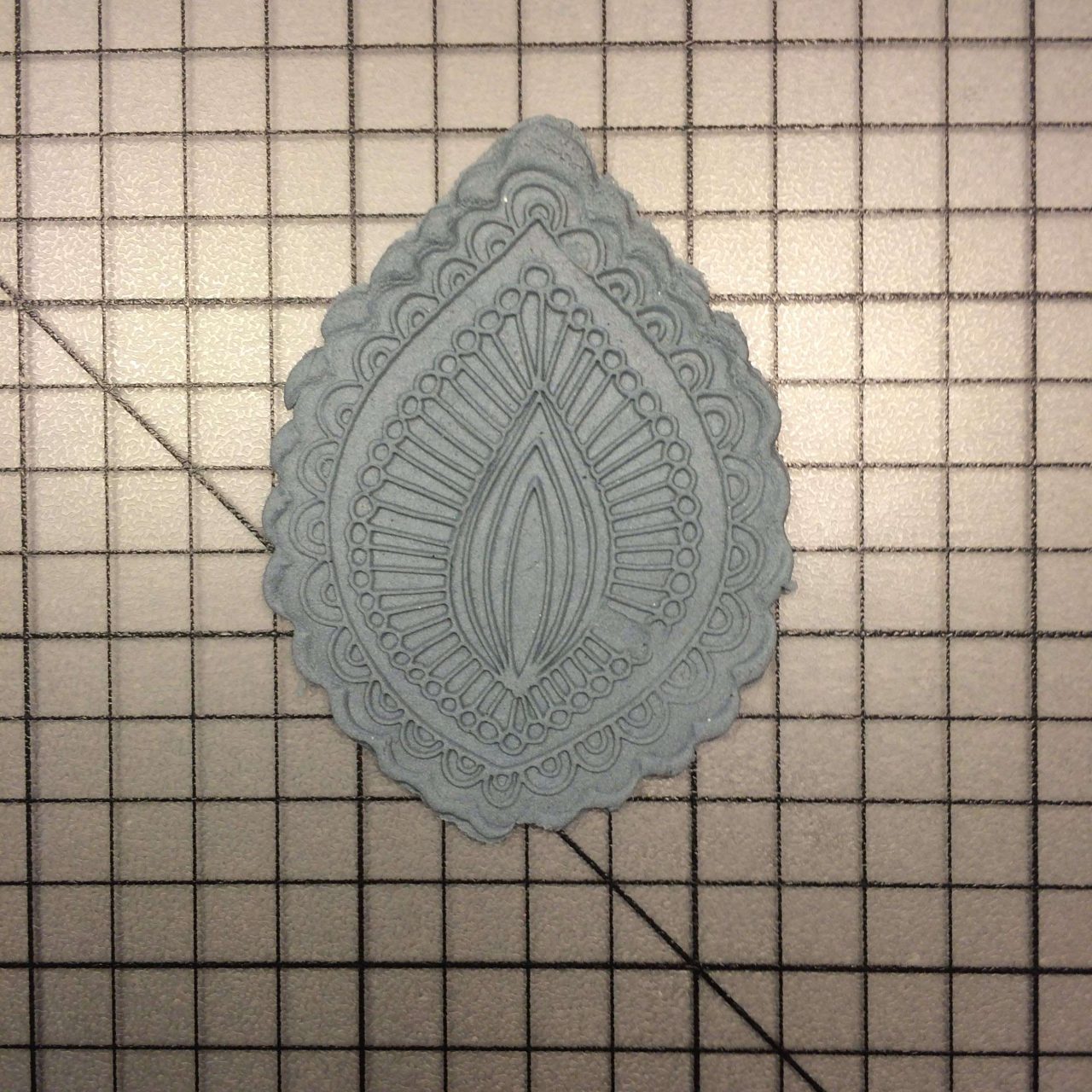 Flower 102 Cookie Cutter and Stamp (imprinted 2)