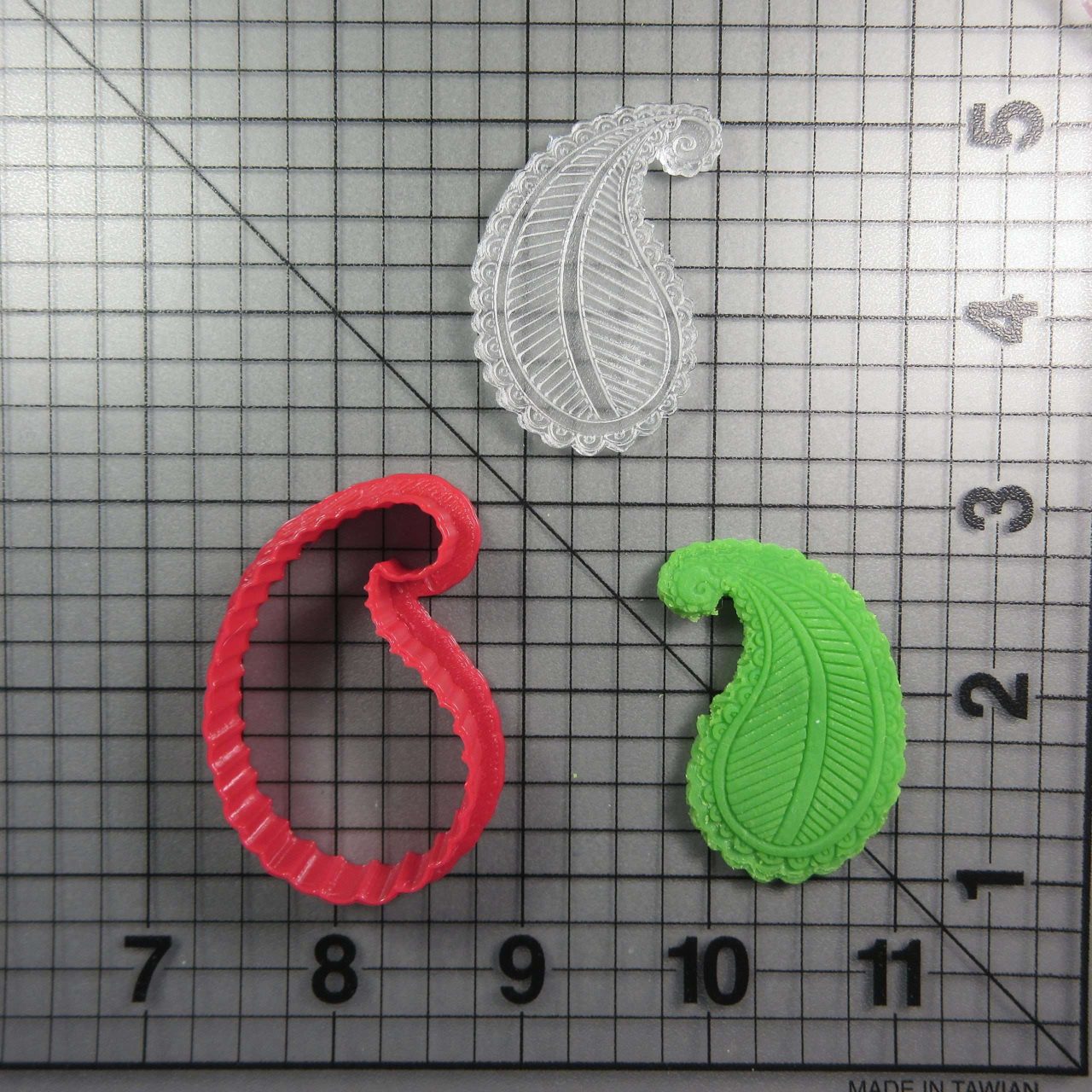 Flower 103 Cookie Cutter and Stamp (embossed 1)