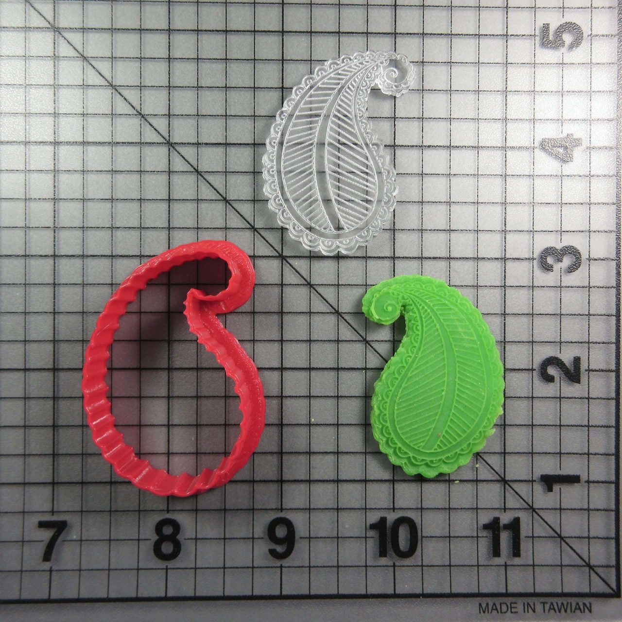 Flower 103 Cookie Cutter and Stamp (imprinted 1)