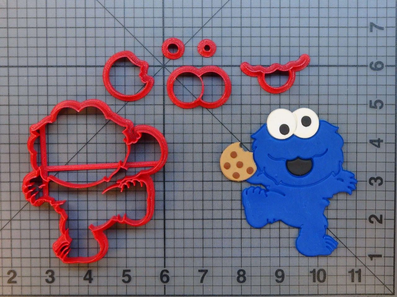 Cookie Monster Baby 266-622 Cookie Cutter Set