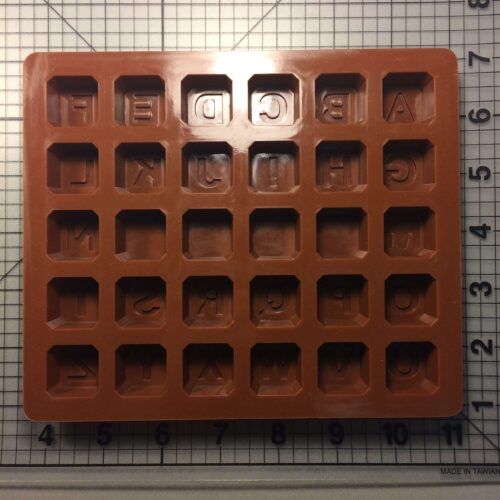 Alphabet Chocolate Silicone Mold (2)