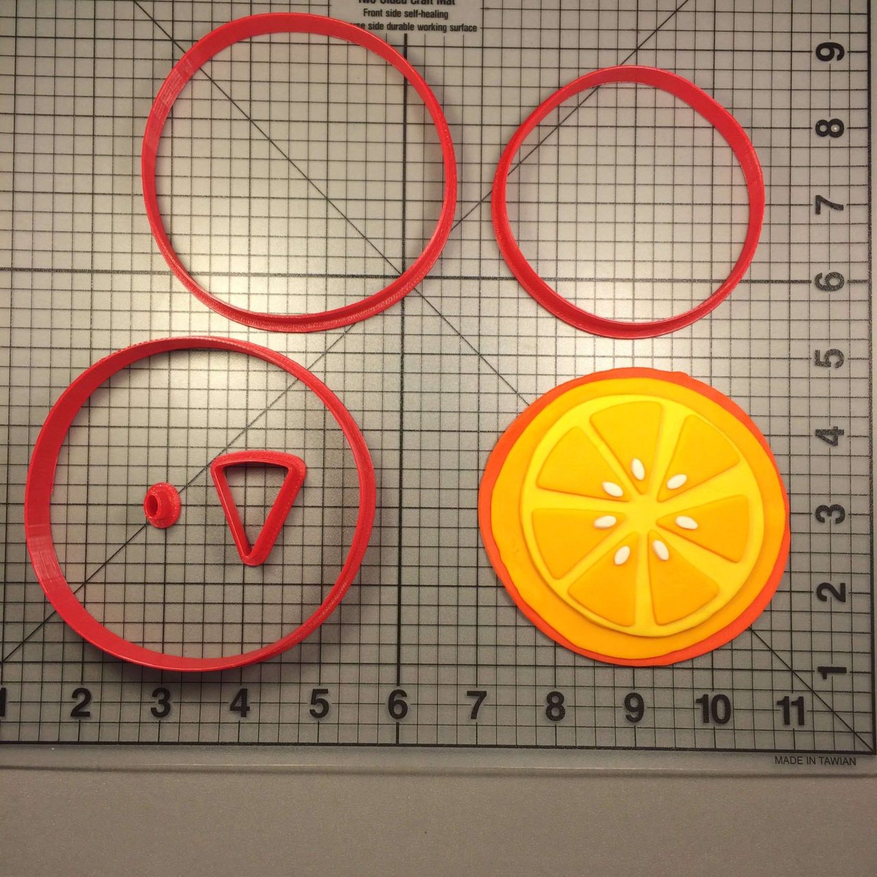Orange 100 Cookie Cutter Set