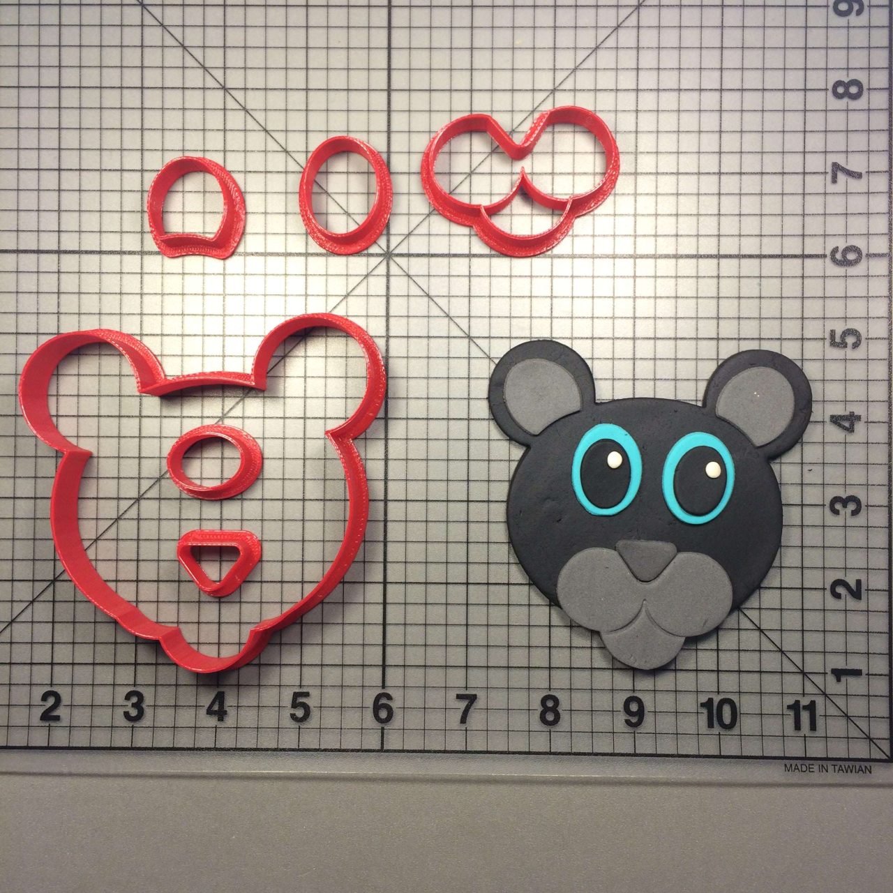 Panther Cute 101 Cookie Cutter Set