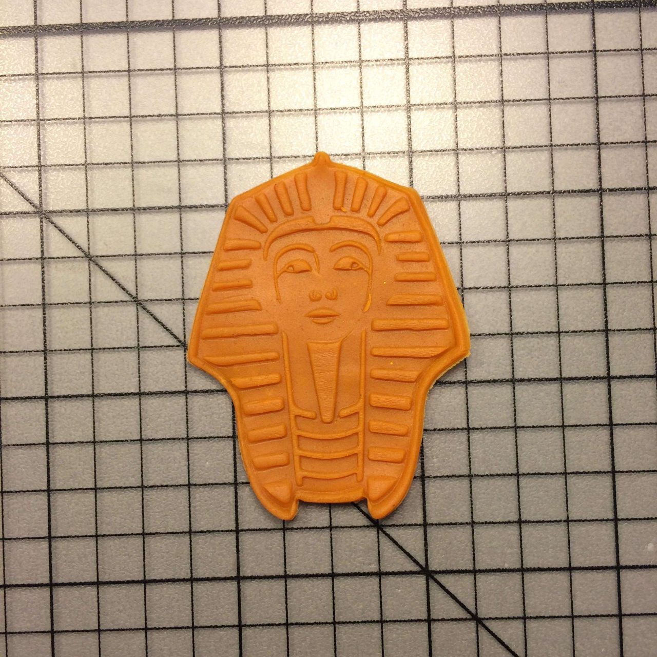 Pharaoh 100 Cookie Cutter and Stamp (imprinted 2)