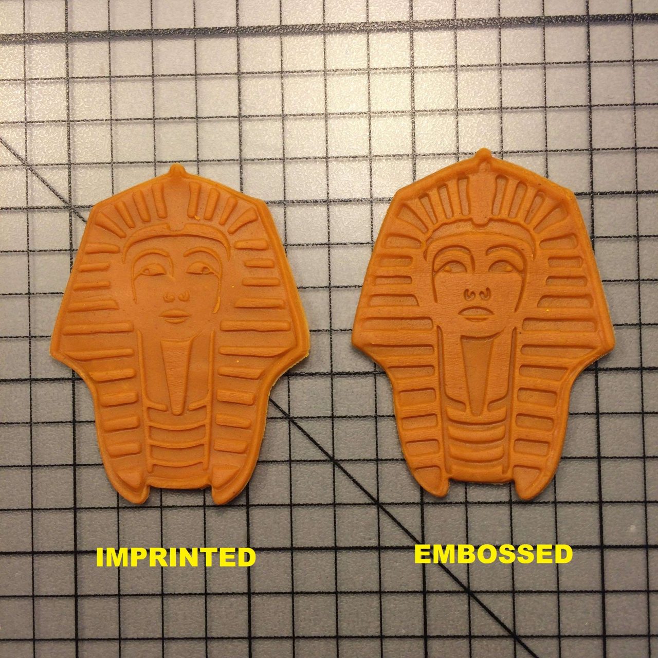 Pharaoh 100 Cookie Cutter and Stamp written