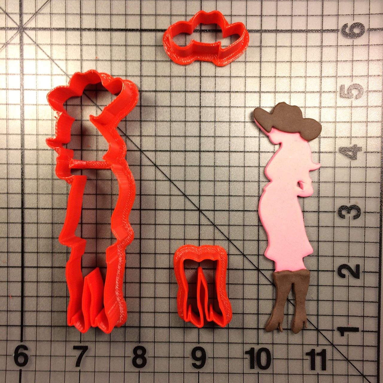 Pregnant Woman 100 Cookie Cutter Set