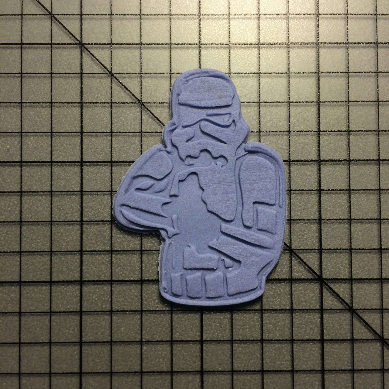 Star Wars- Stormtrooper 100 Cookie Cutter and Stamp (embossed 2)