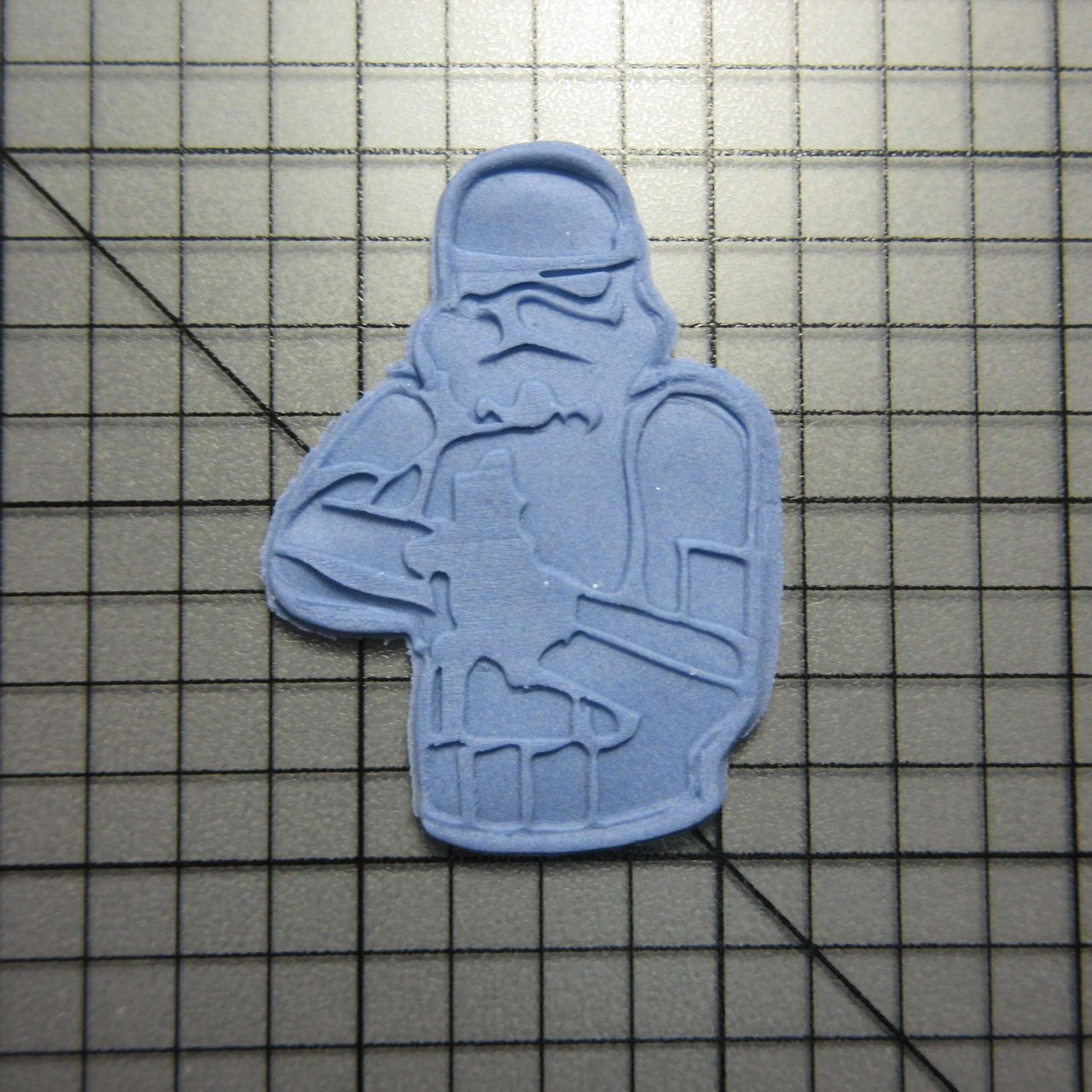 Star Wars- Stormtrooper 100 Cookie Cutter and Stamp (imprinted 2)