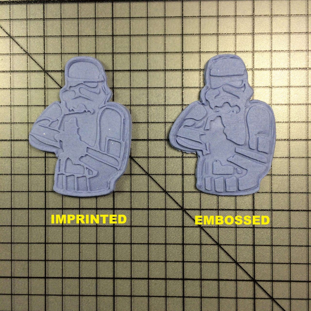 Star Wars- Stormtrooper 100 Cookie Cutter and Stamp written