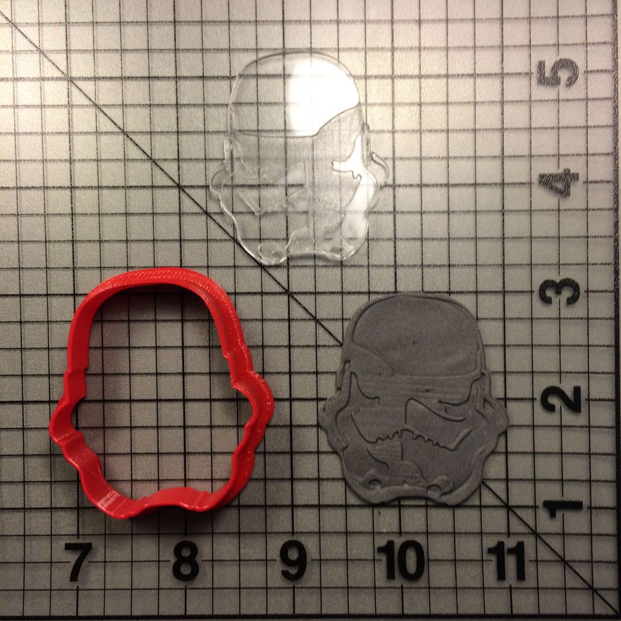 Star Wars- Stormtrooper 101 Cookie Cutter and Stamp (imprinted 1)