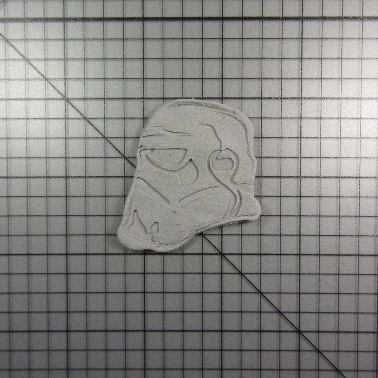 Star Wars- Stormtrooper 102 Cookie Cutter and Stamp (imprinted 2)