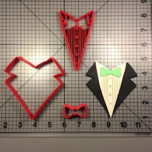 Tuxedo Shirt 266-B950 Cookie Cutter Set (4 inch)
