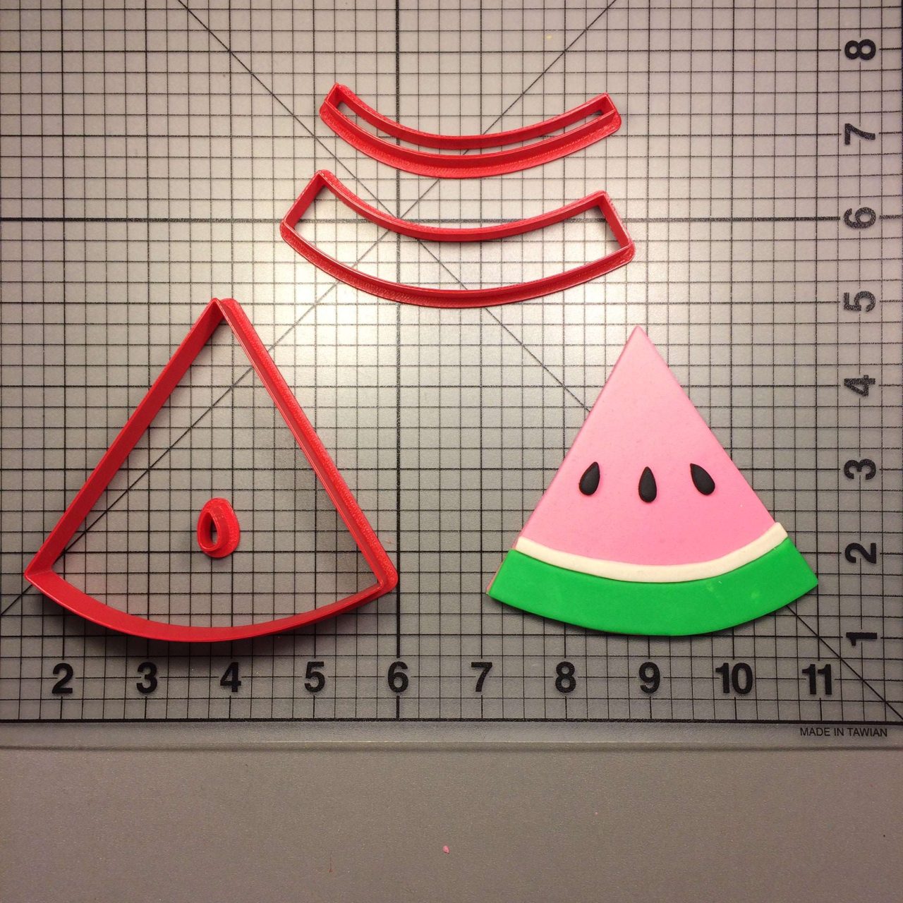 Watermelon 102 Cookie Cutter Set