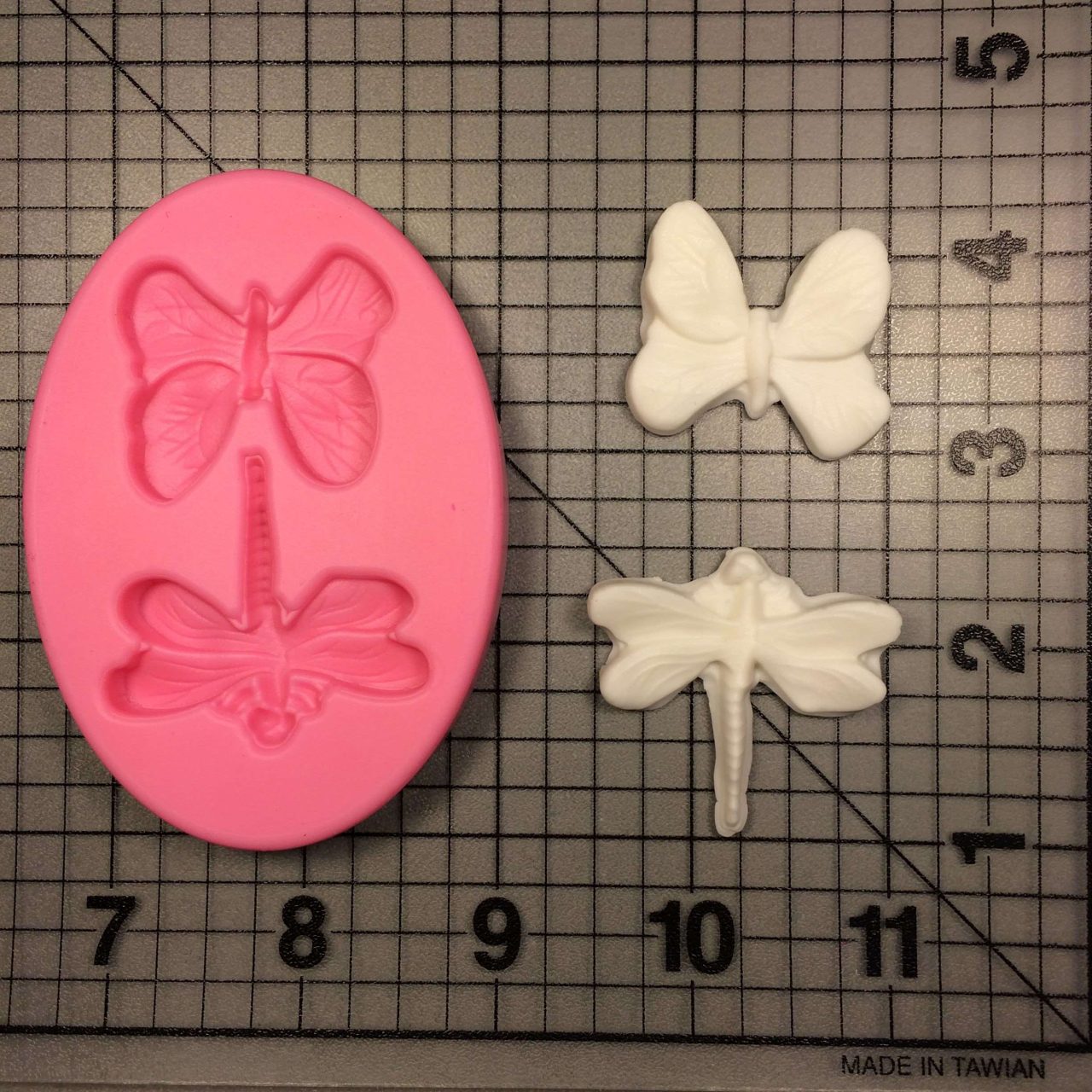Butterfly and Dragonfly 542 Silicone Mold (1)