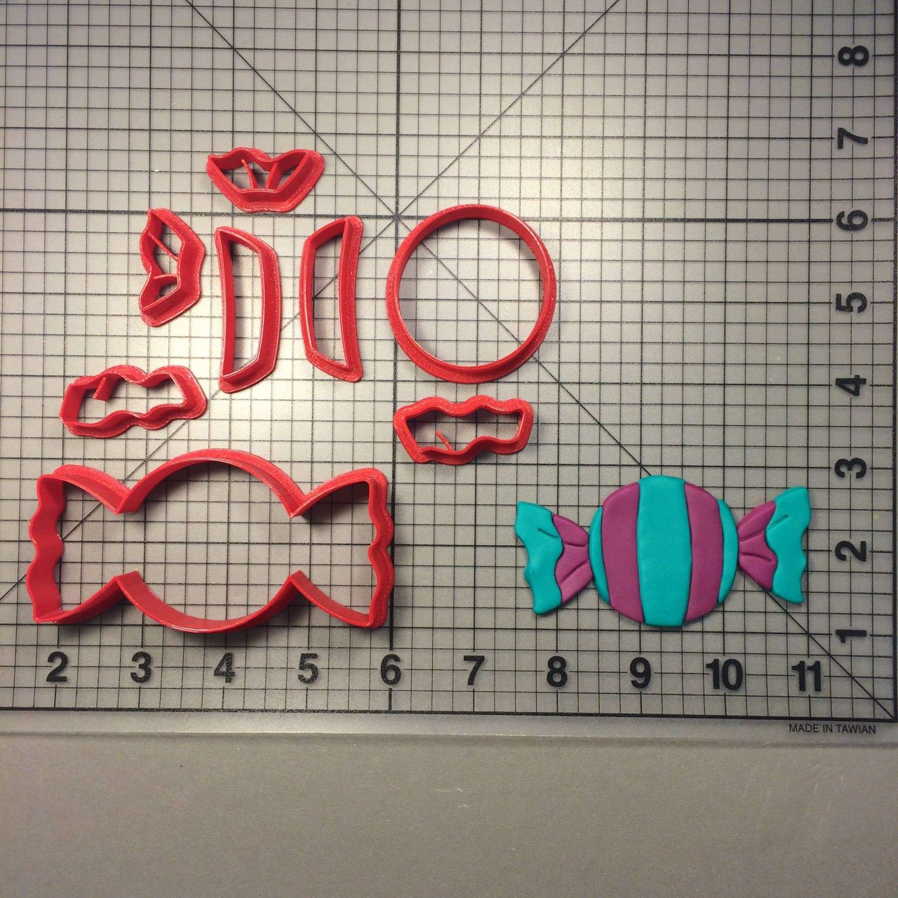 Candy Wrapper 102 Cookie Cutter Set