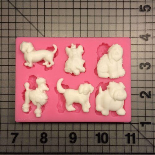 Dogs 081 Silicone Mold (2)