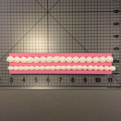 Double Pearl Strand 802 Silicone Mold (2)