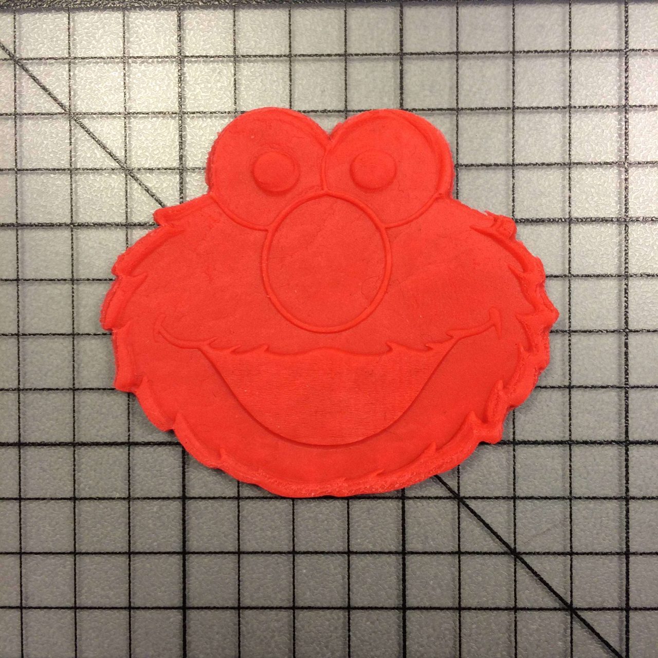 Elmo 100 Cookie Cutter and Stamp (imprinted 2)
