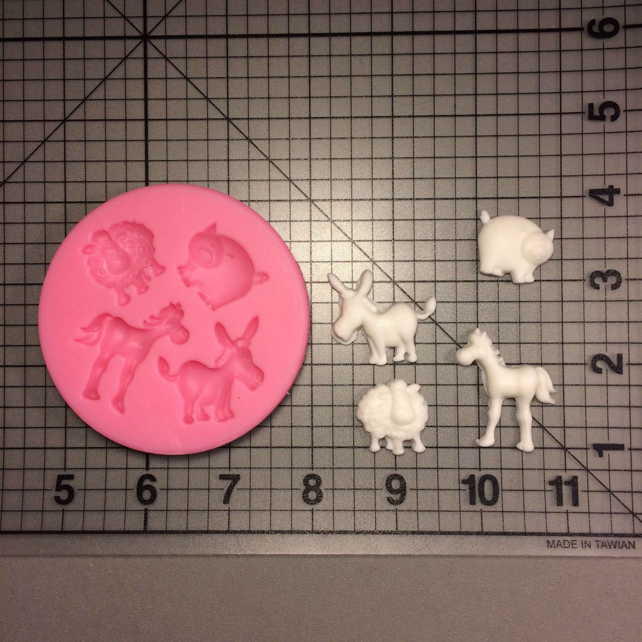 Farm Animals 033 Silicone Mold (1)