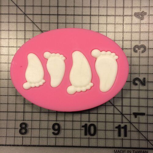 Feet Two Sets 218 Silicone Mold (2)