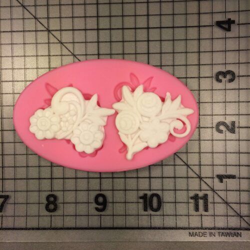 Flower Designs 772 Silicone Mold (2)