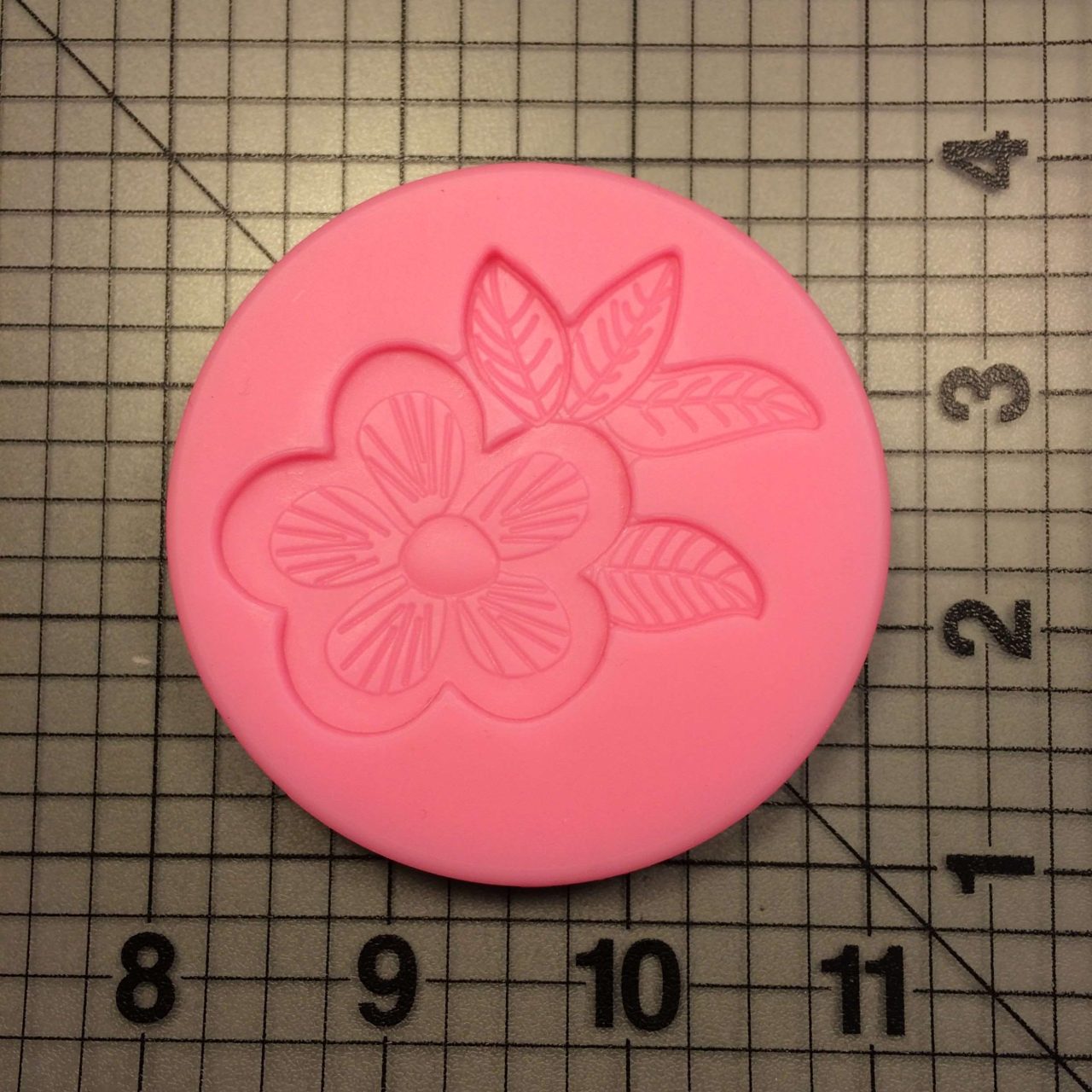 Flower and Leaves 771 Silicone Mold (3)