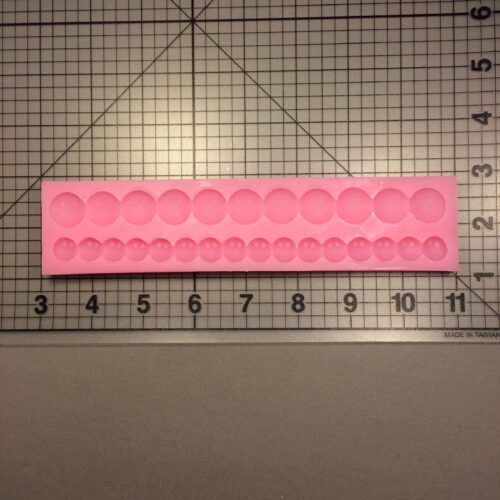Happy Face Pearl Strand 071 Silicone Mold (2)