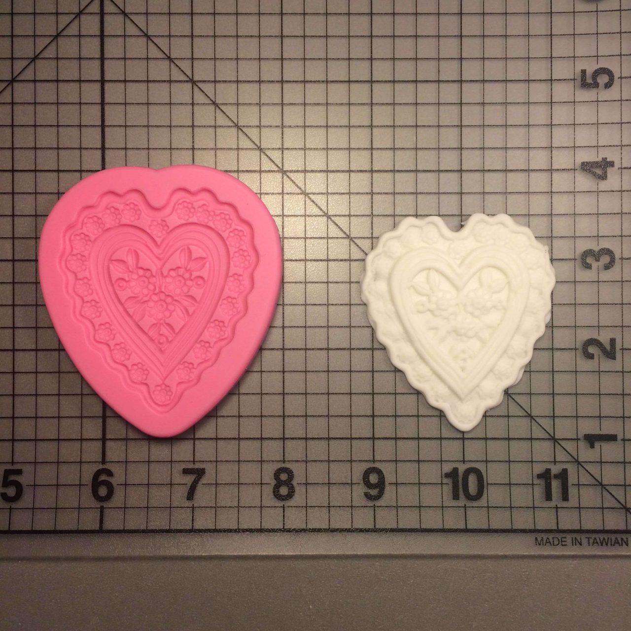 Heart 777 Silicone Mold (1)