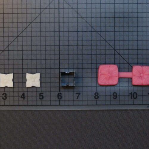 Hydrangea 512 Cutter and Silicone Mold Set