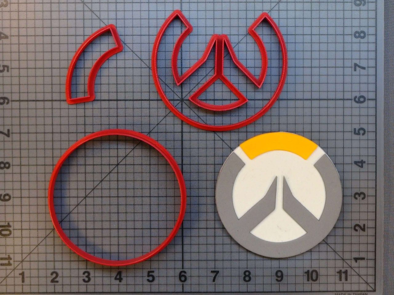 Overwatch Logo 266-B112 Cookie Cutter Set