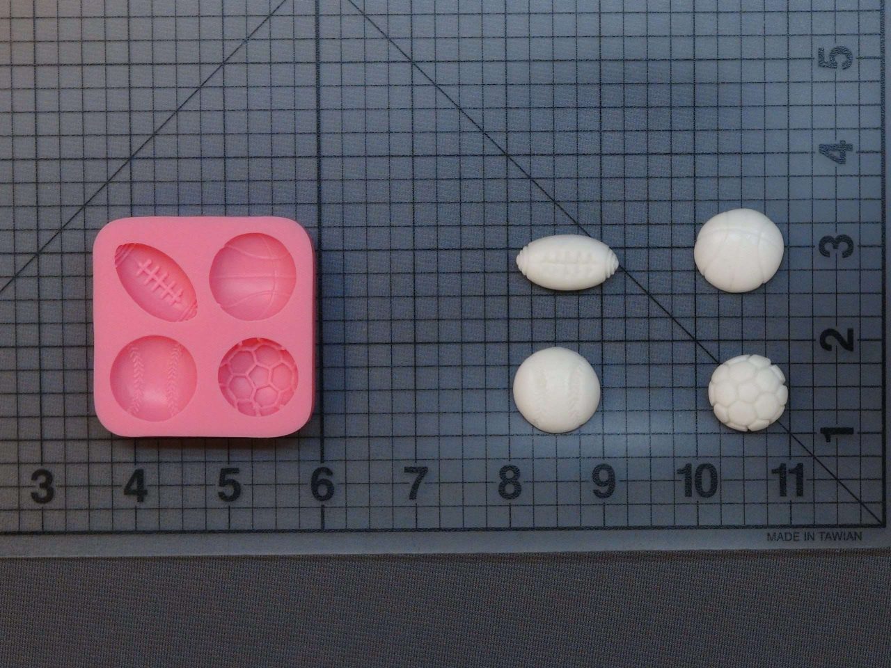 Sports Ball 518 Silicone Mold