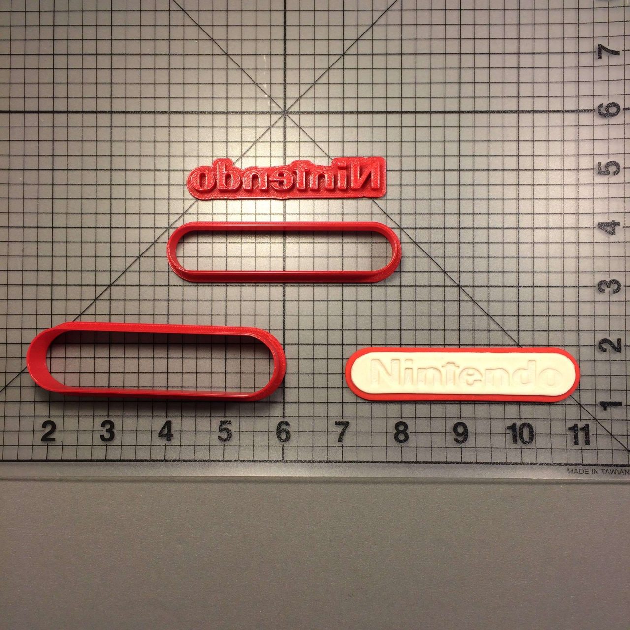 Nintendo Logo Cookie Cutter Set
