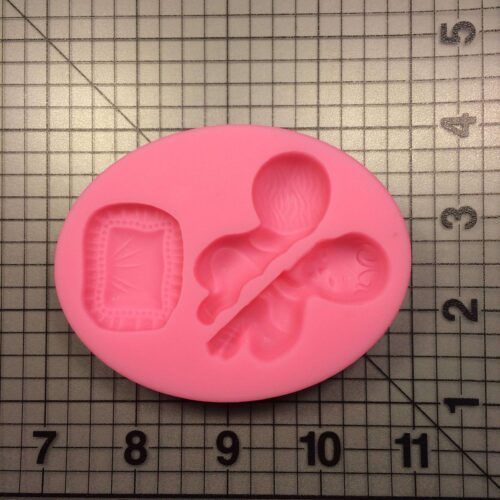 Sleeping Baby 585 Silicone Mold (2)
