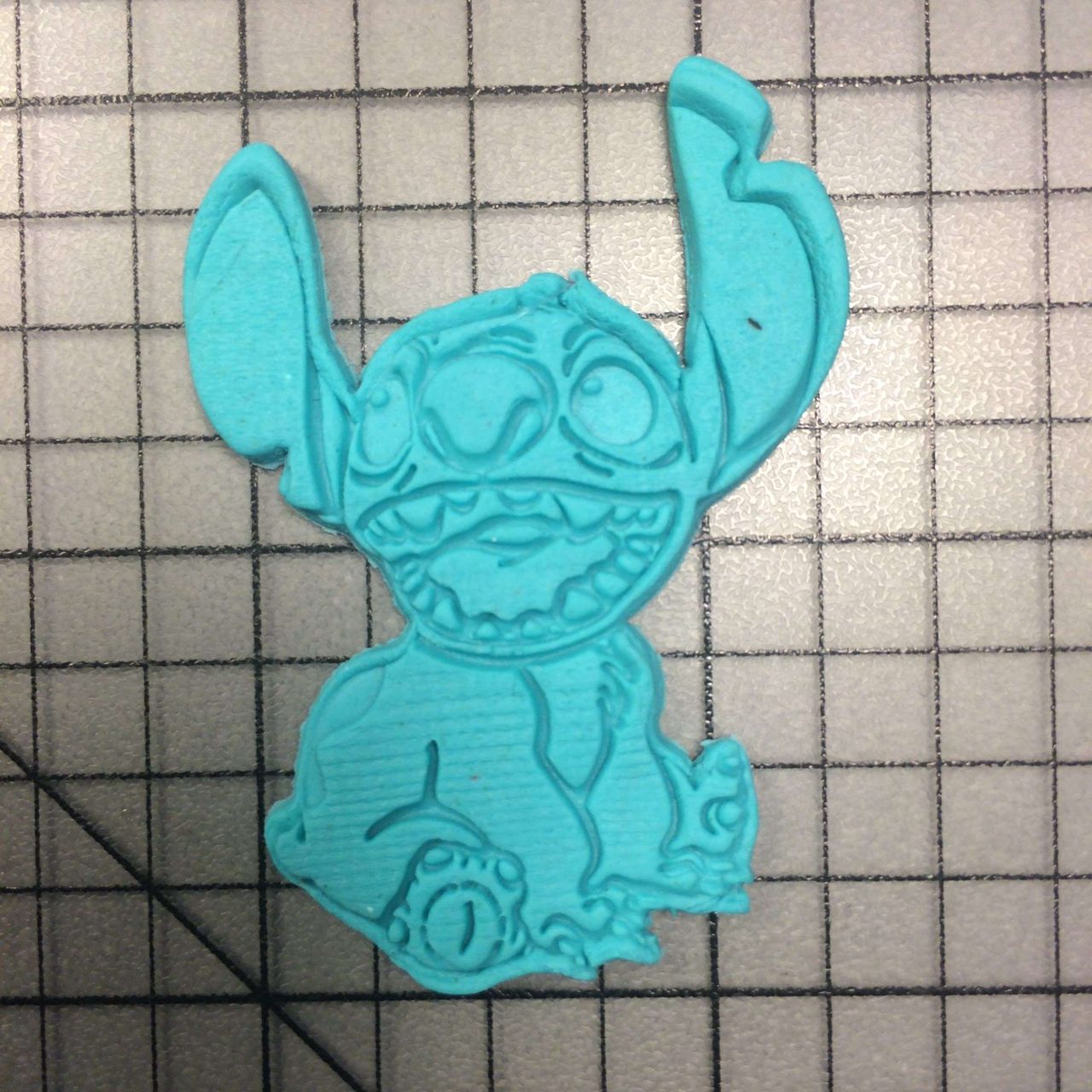 Stitch 100 Cookie Cutter and Stamp (embossed 1)