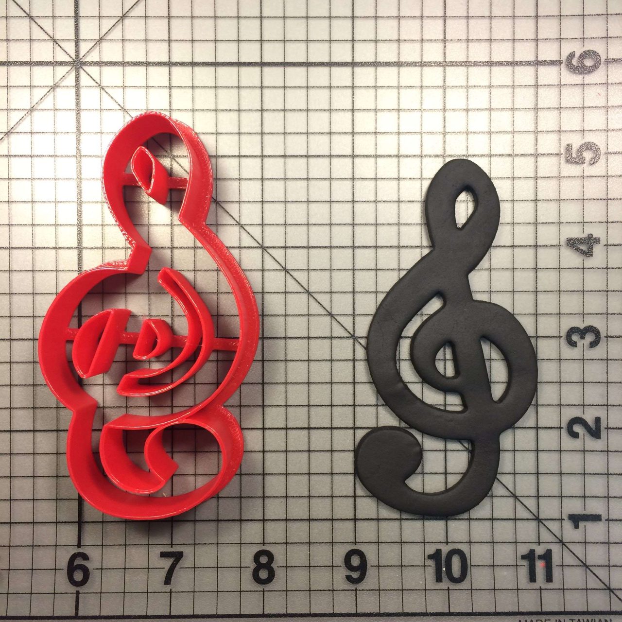 Treble Clef 101 Cookie Cutter