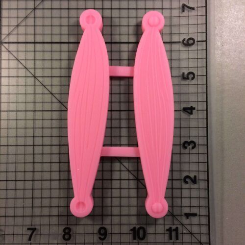 Veiners for Long Linear Leaf 135 Cutter and Silicone Mold Set (2)