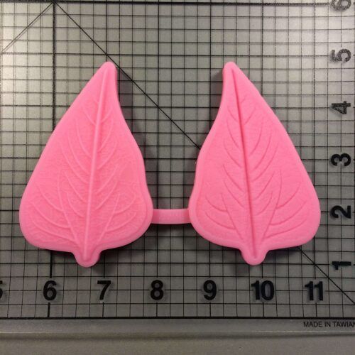 Veiners for Sunflower Leaf 145 Cutter and Silicone Mold Set (2)