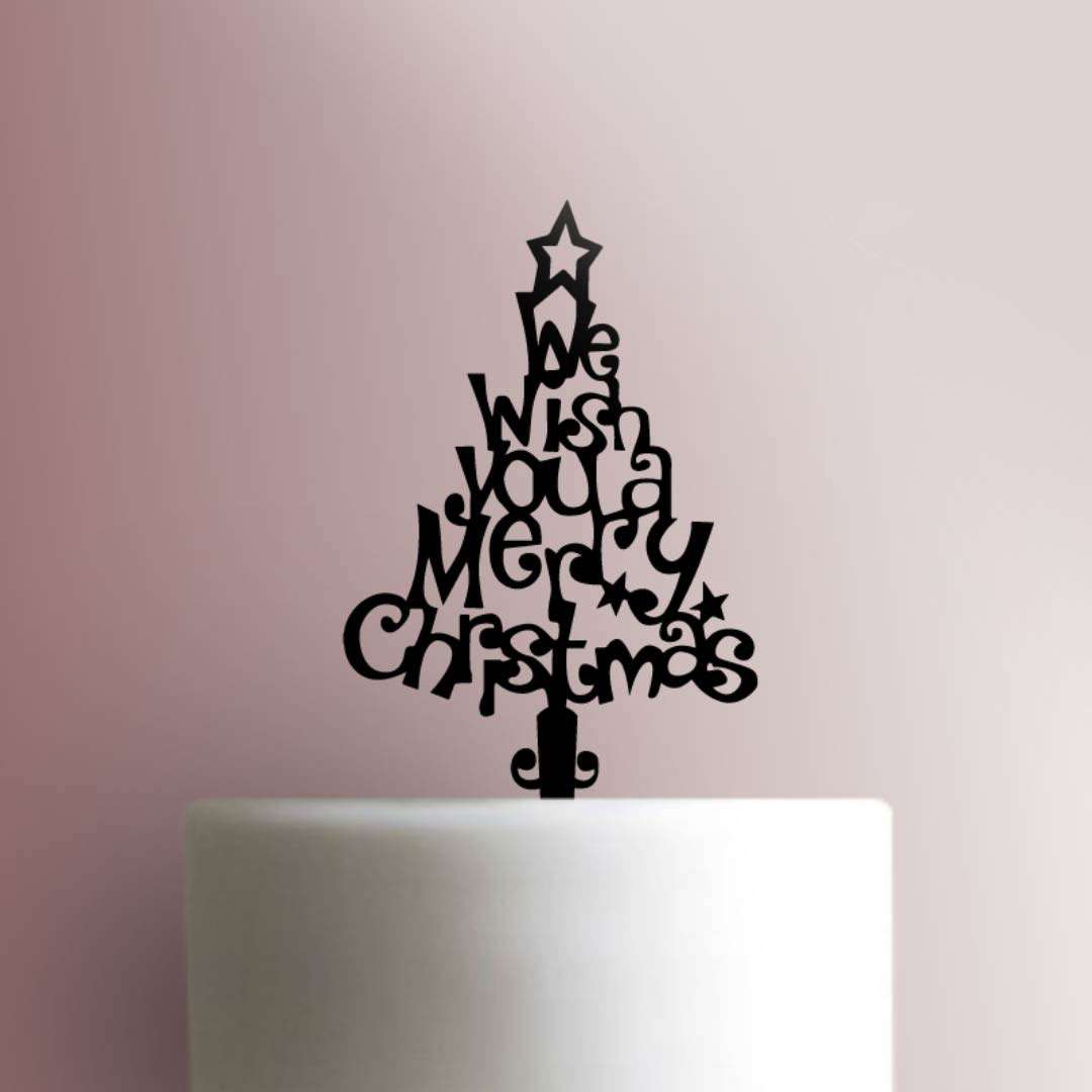 Christmas Tree Cake Topper 100